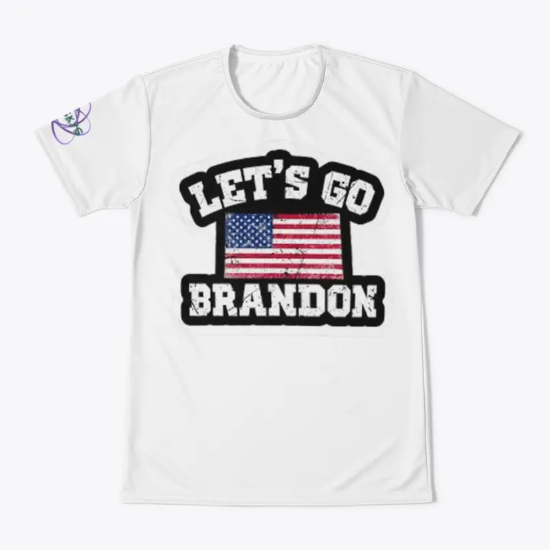 Let's Go Brandon American Flag